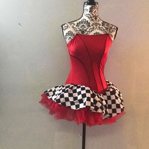 Queen Of Heart Mad Hatter Inspired Costume